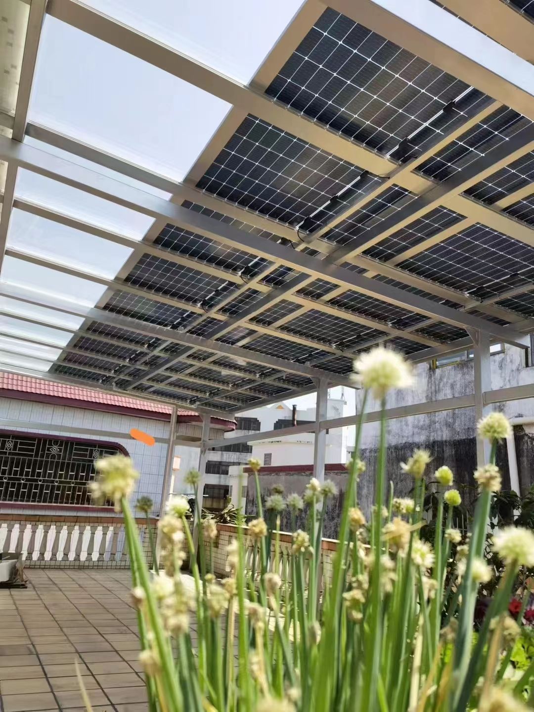齐河别墅家用屋顶太阳能发电系统安装